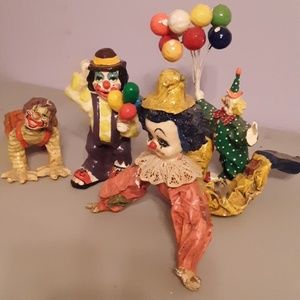 Paper Mache Clowns